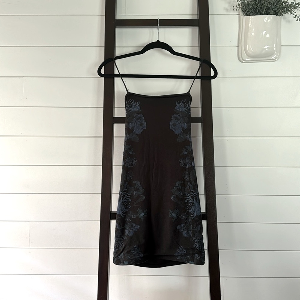Vintage Free People mini dress/midi skirt